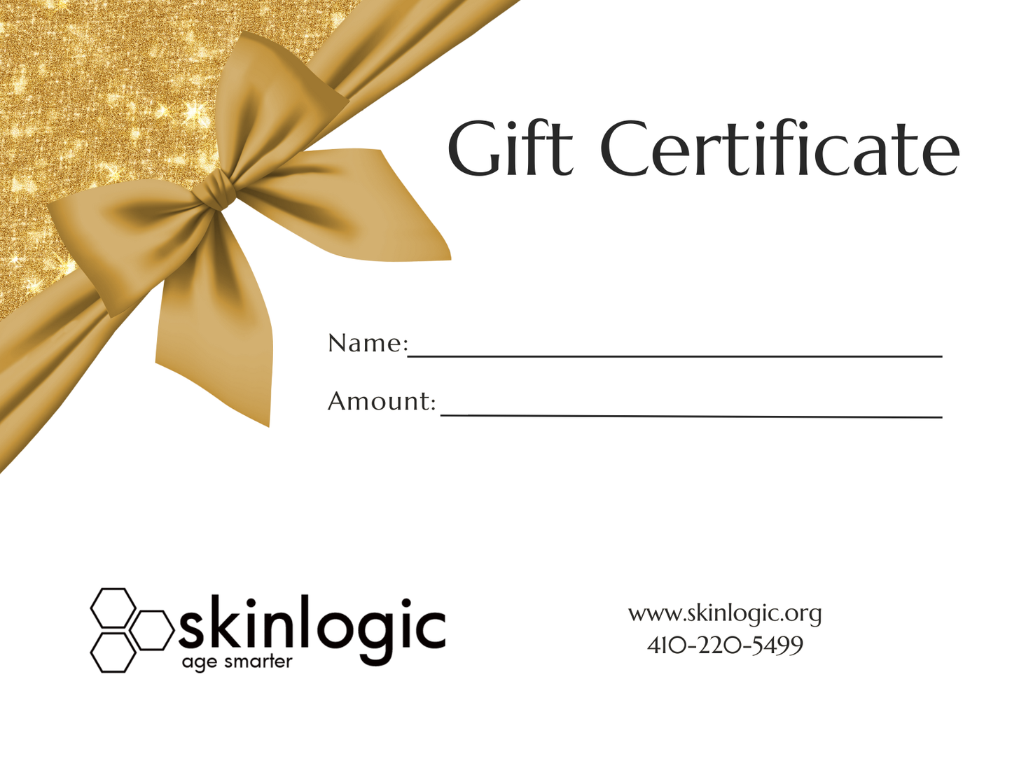 Skinlogic Gift Card